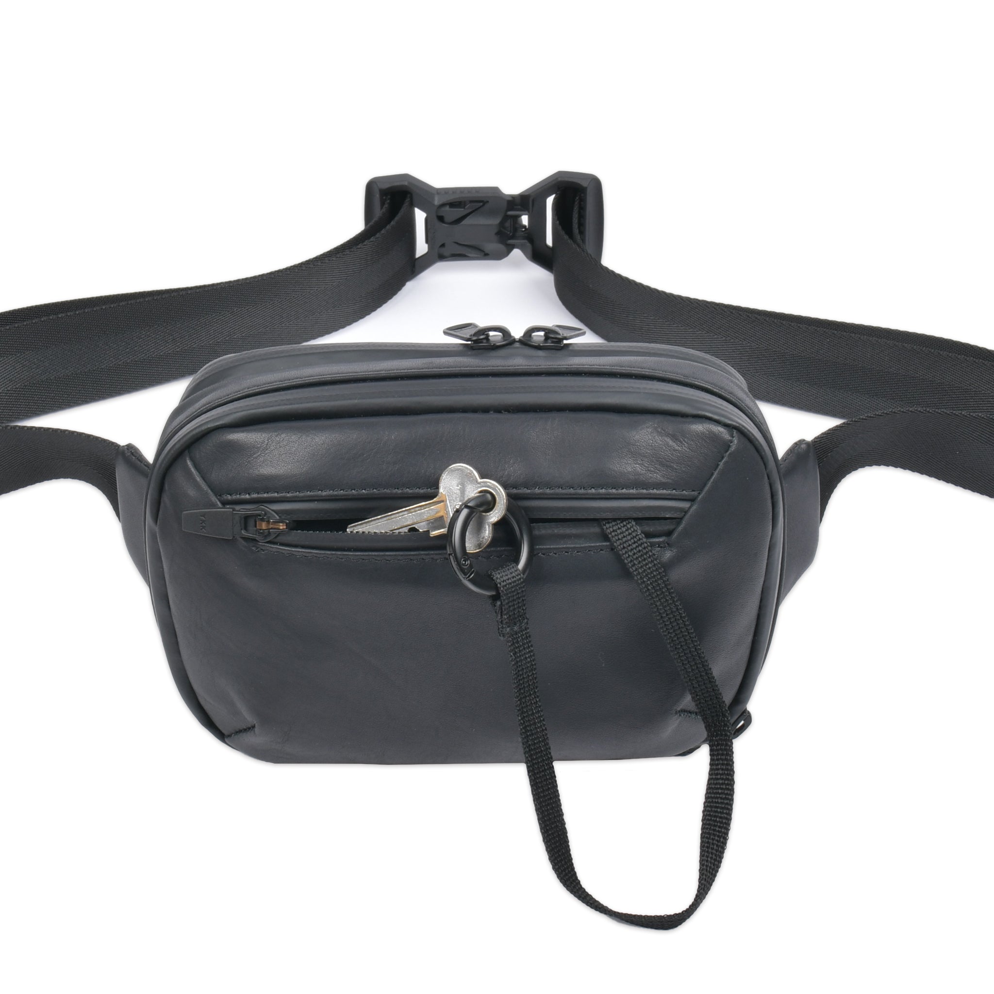 WATER PROOF LEATHER MINI SLING