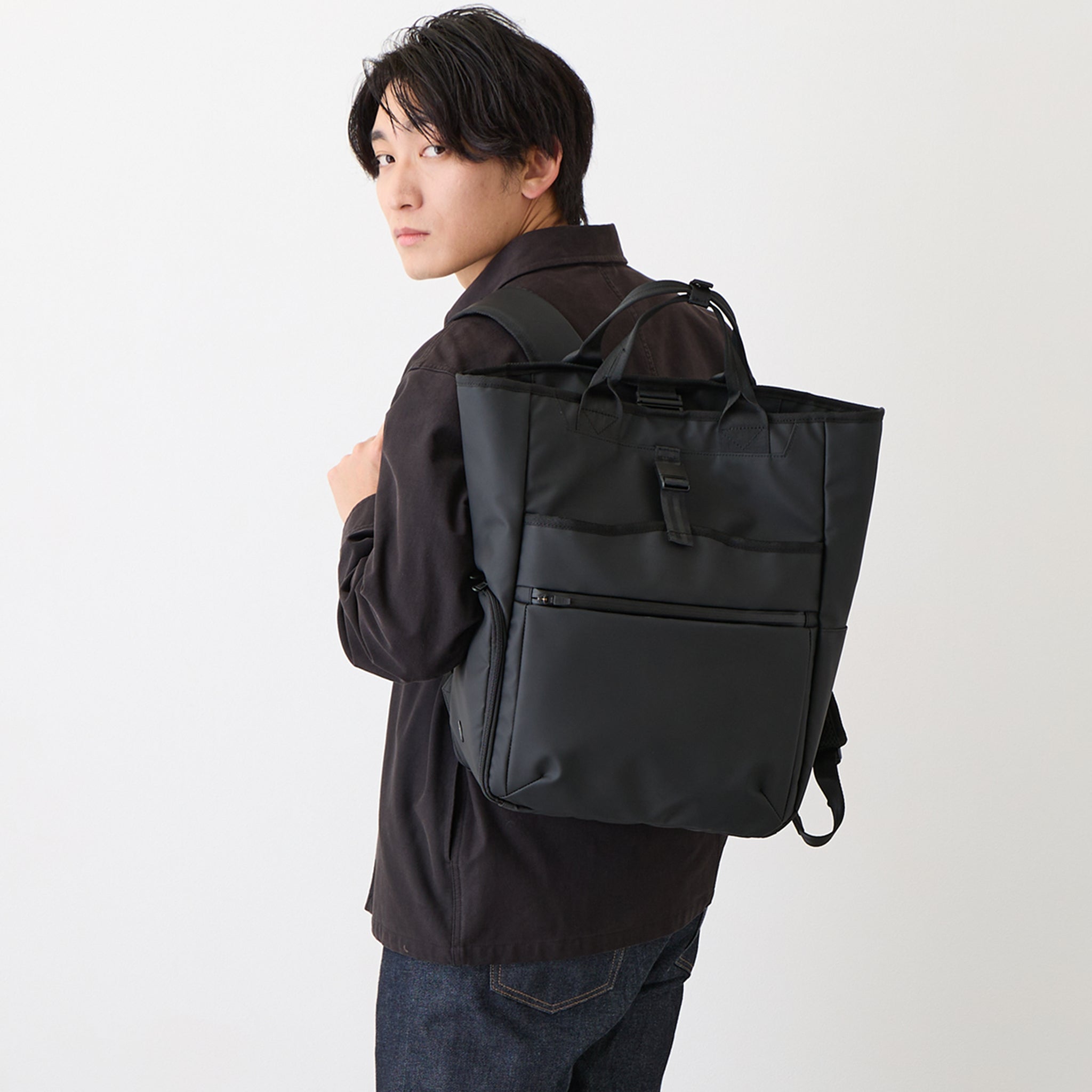 TOUGH GYM BACKPACK BLACK