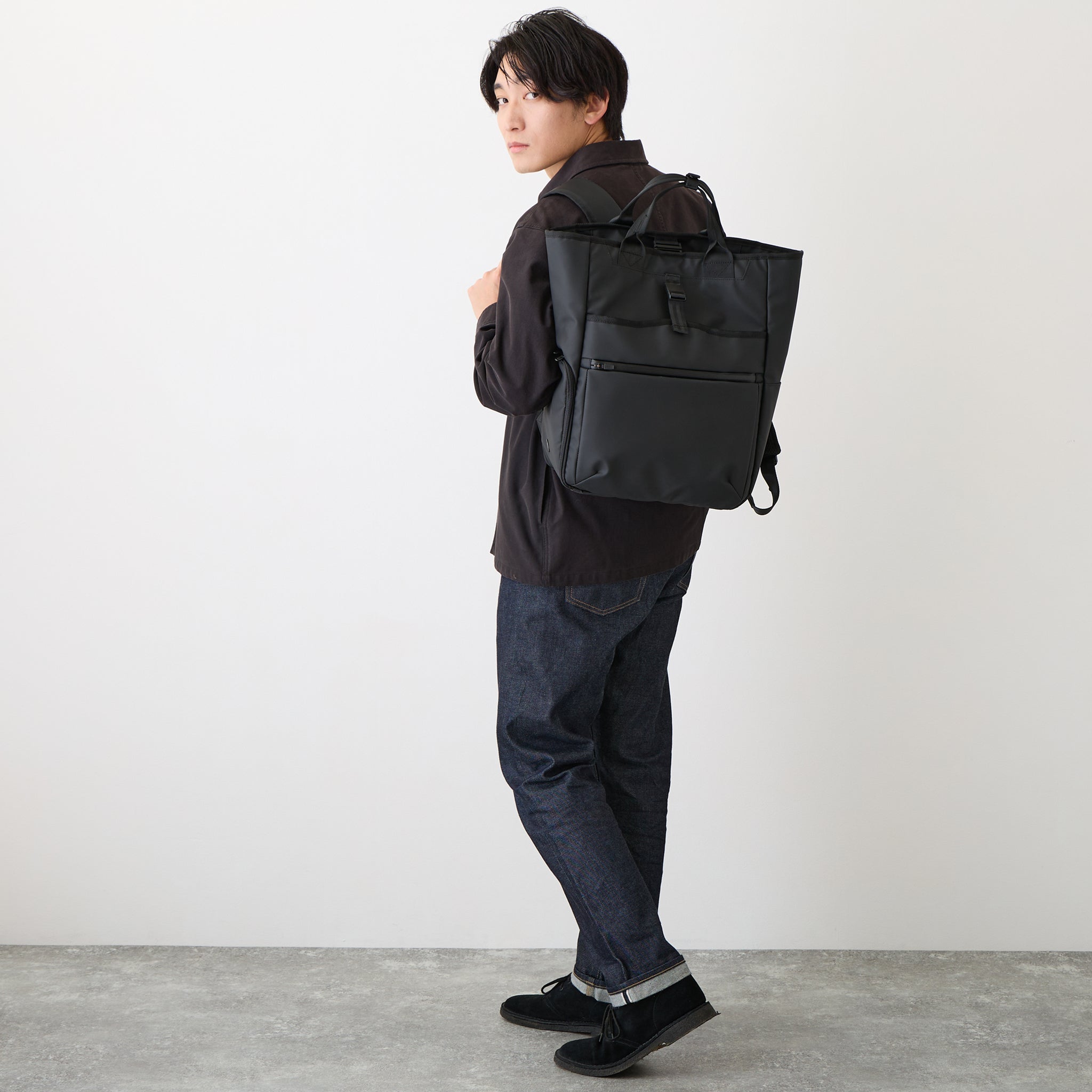 TOUGH GYM BACKPACK BLACK