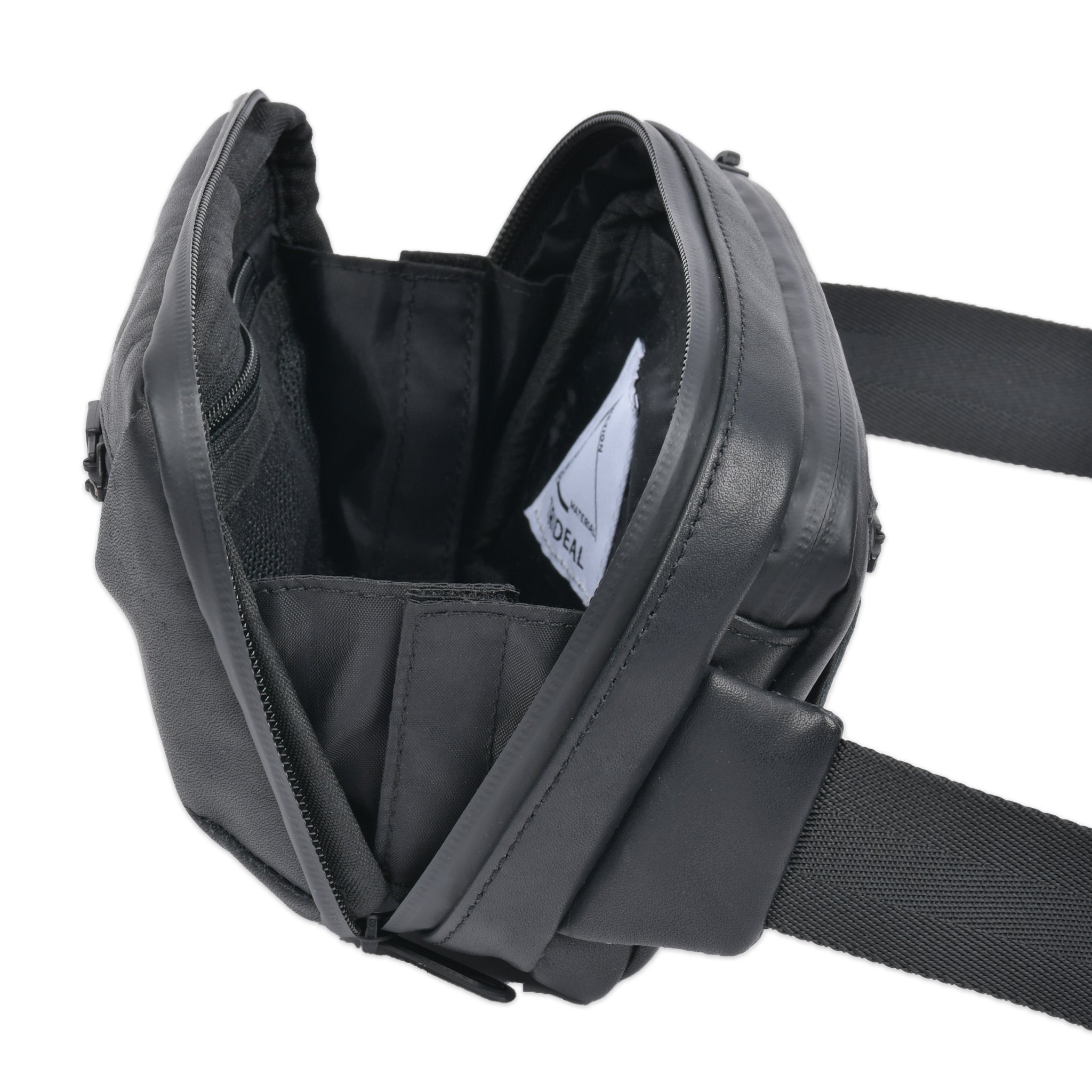 WATER PROOF LEATHER MINI SLING