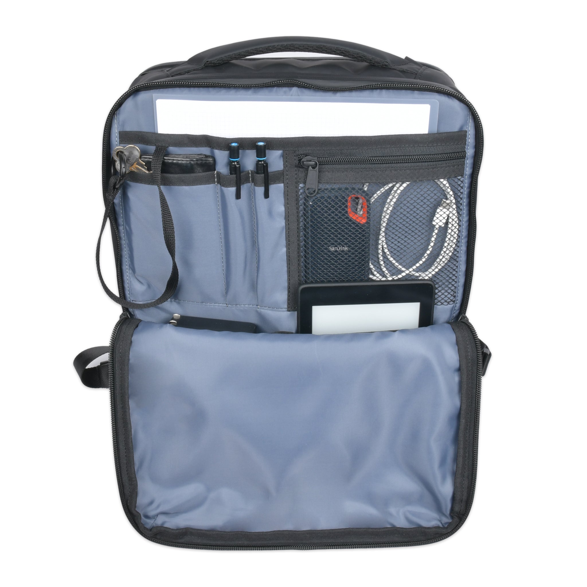 TOUGH SLIM BACKPACK BLACK