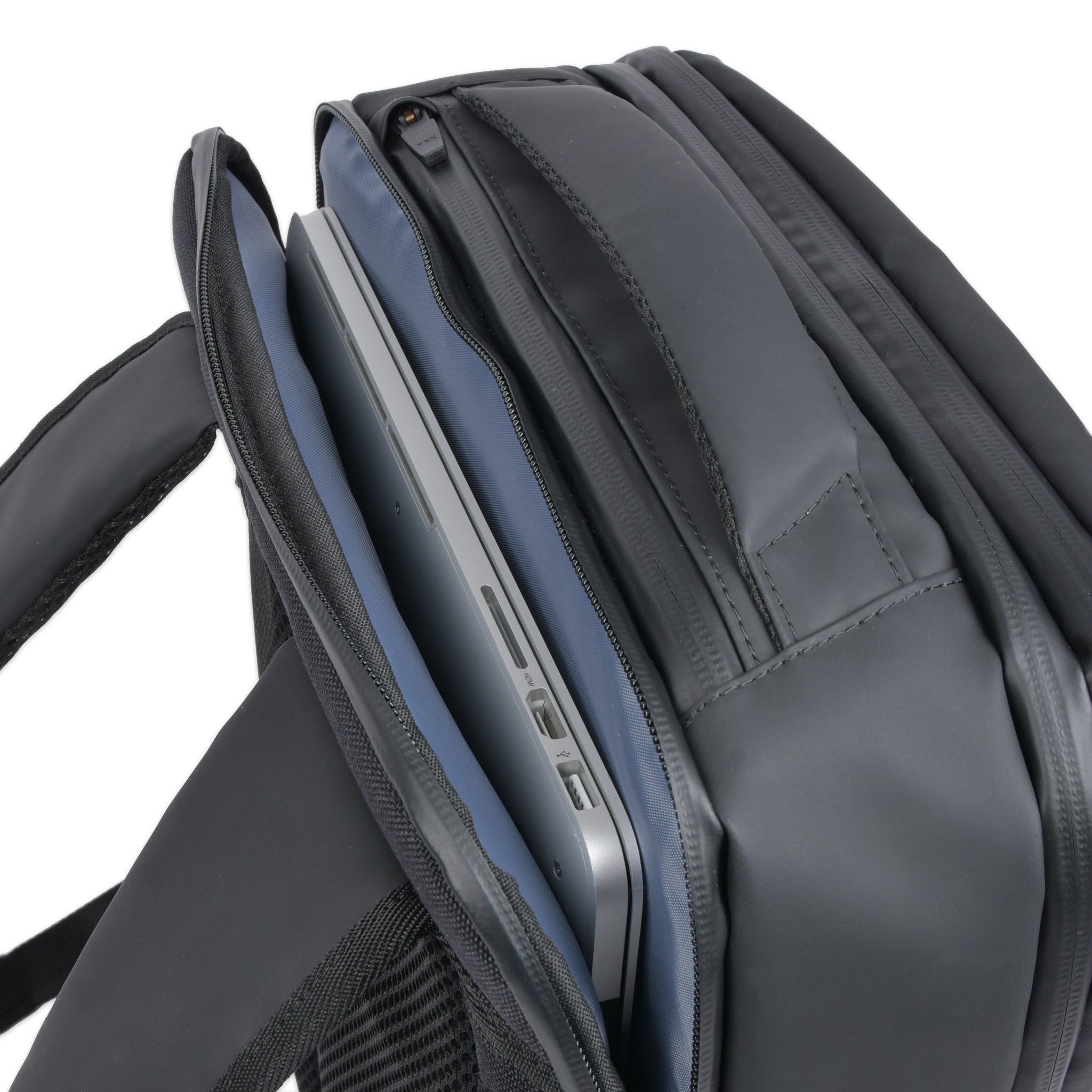 TOUGH SLIM BACKPACK BLACK