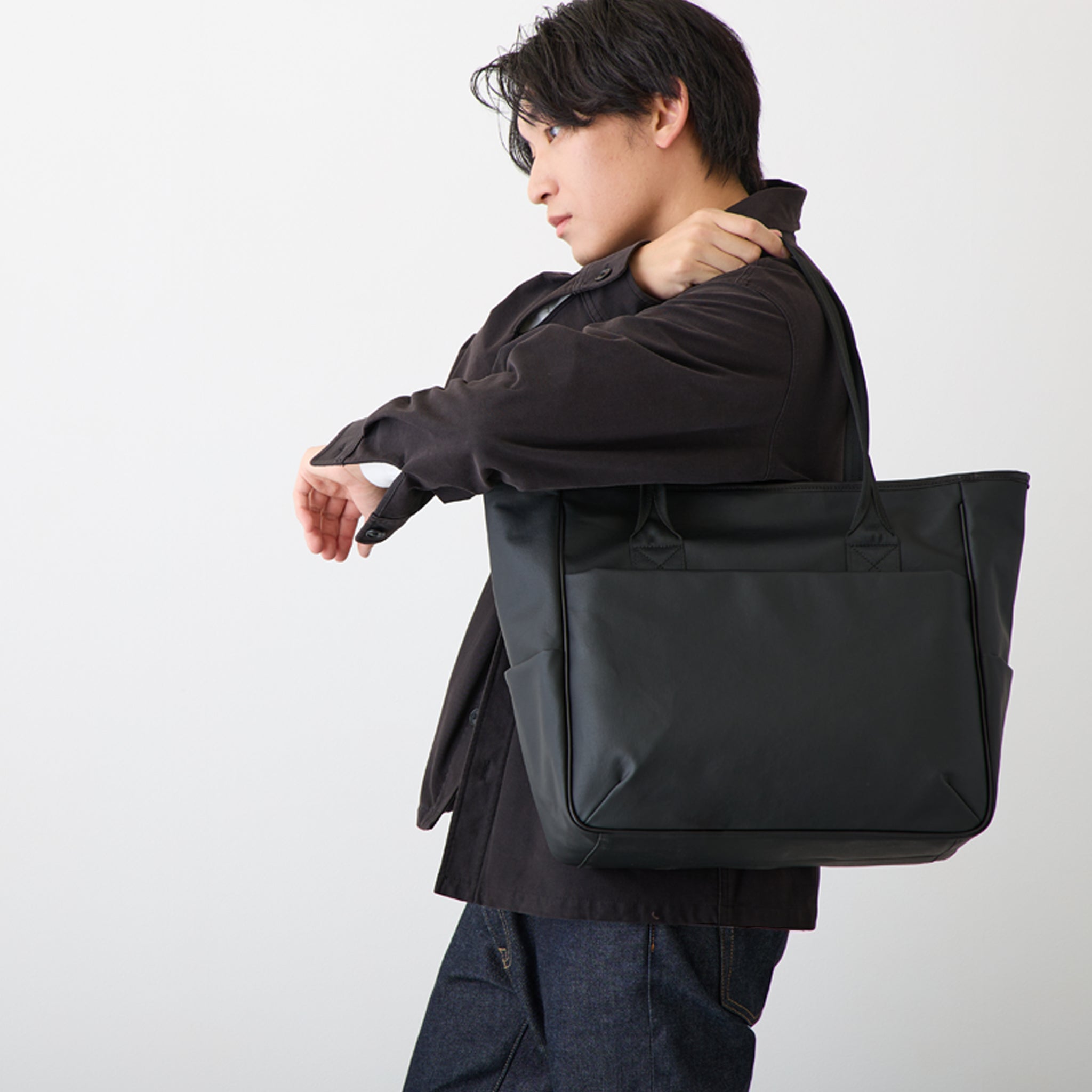 TOUGH BIG TOTE Black