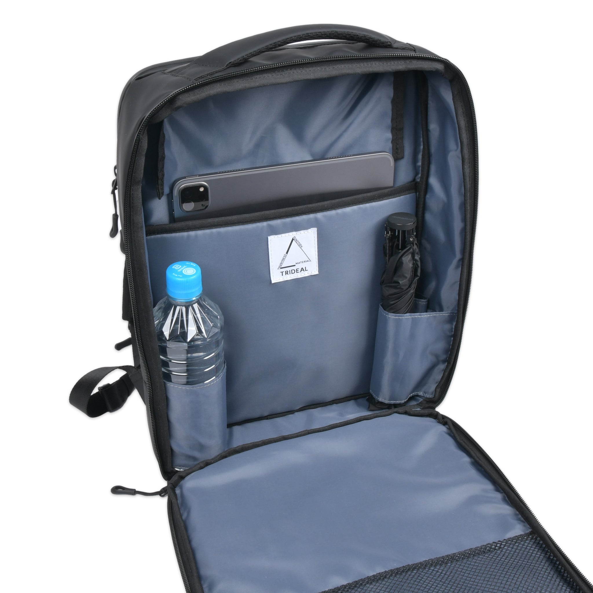 TOUGH SLIM BACKPACK BLACK