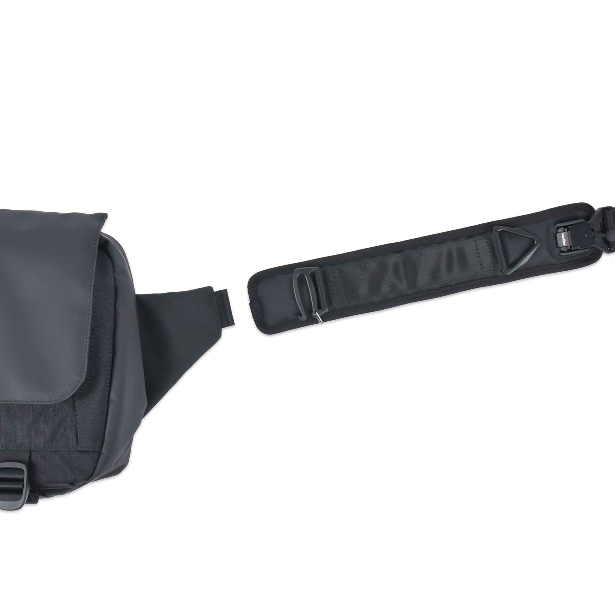 TOUGH BIG SLING BAG BLACK