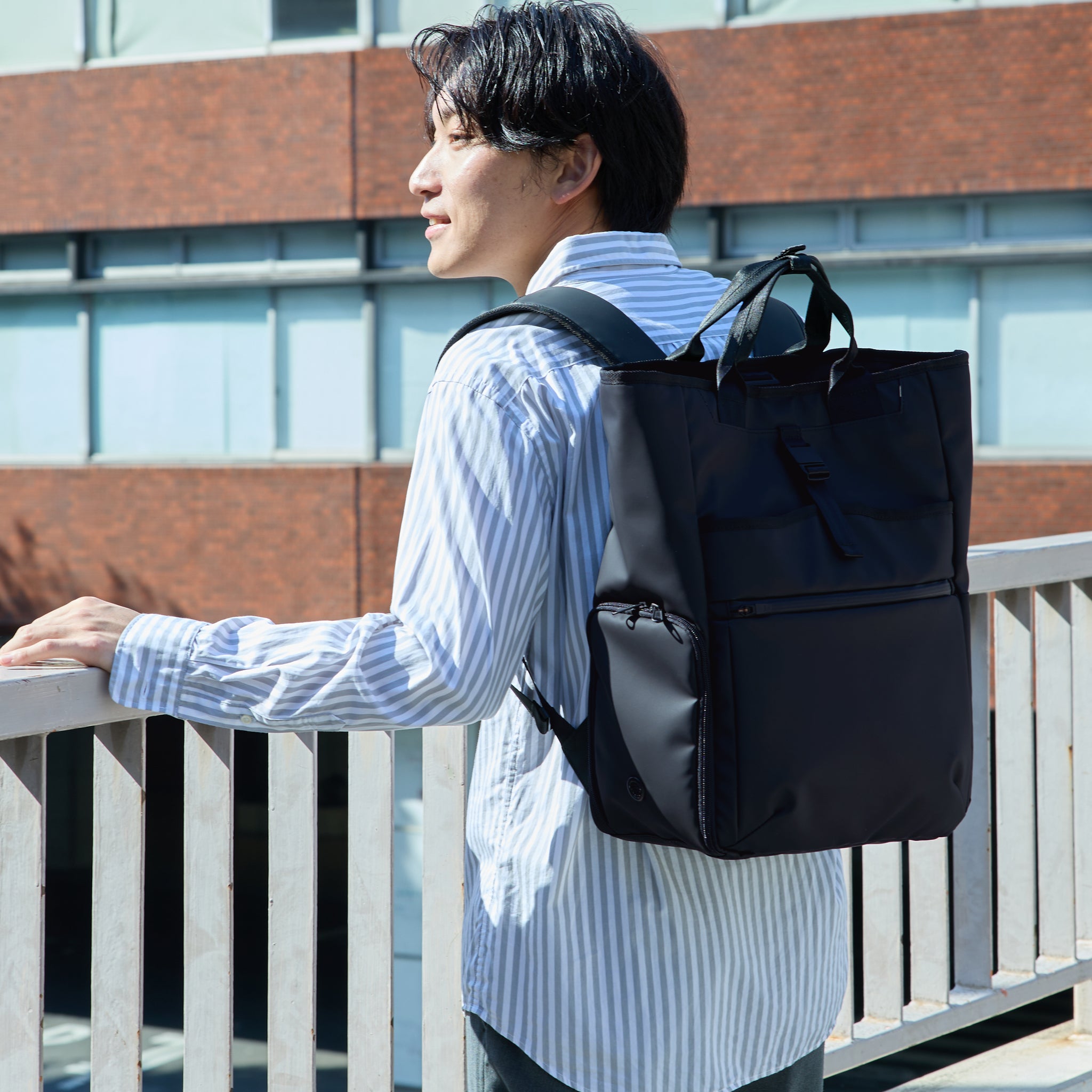 TOUGH GYM BACKPACK BLACK