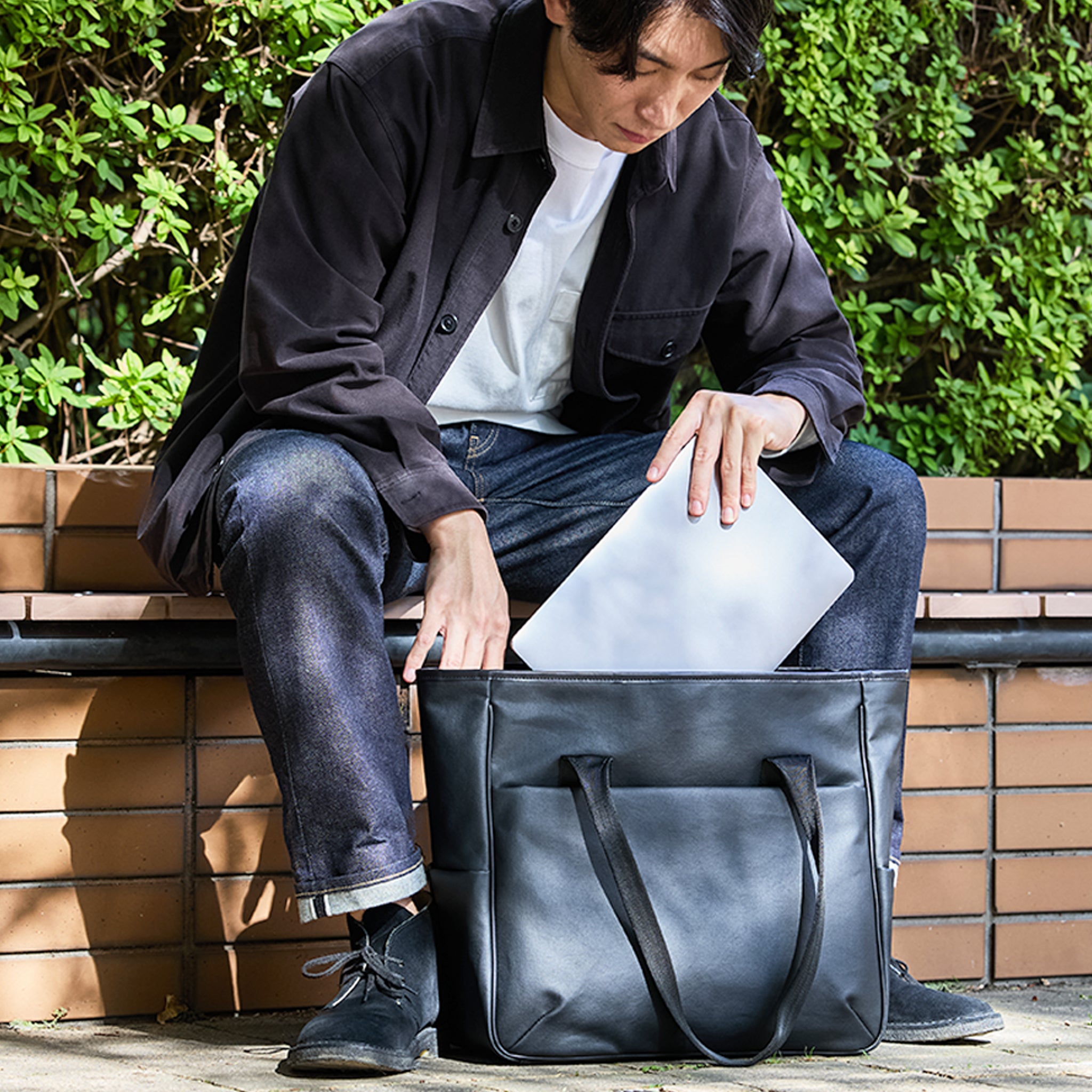 TOUGH BIG TOTE Black