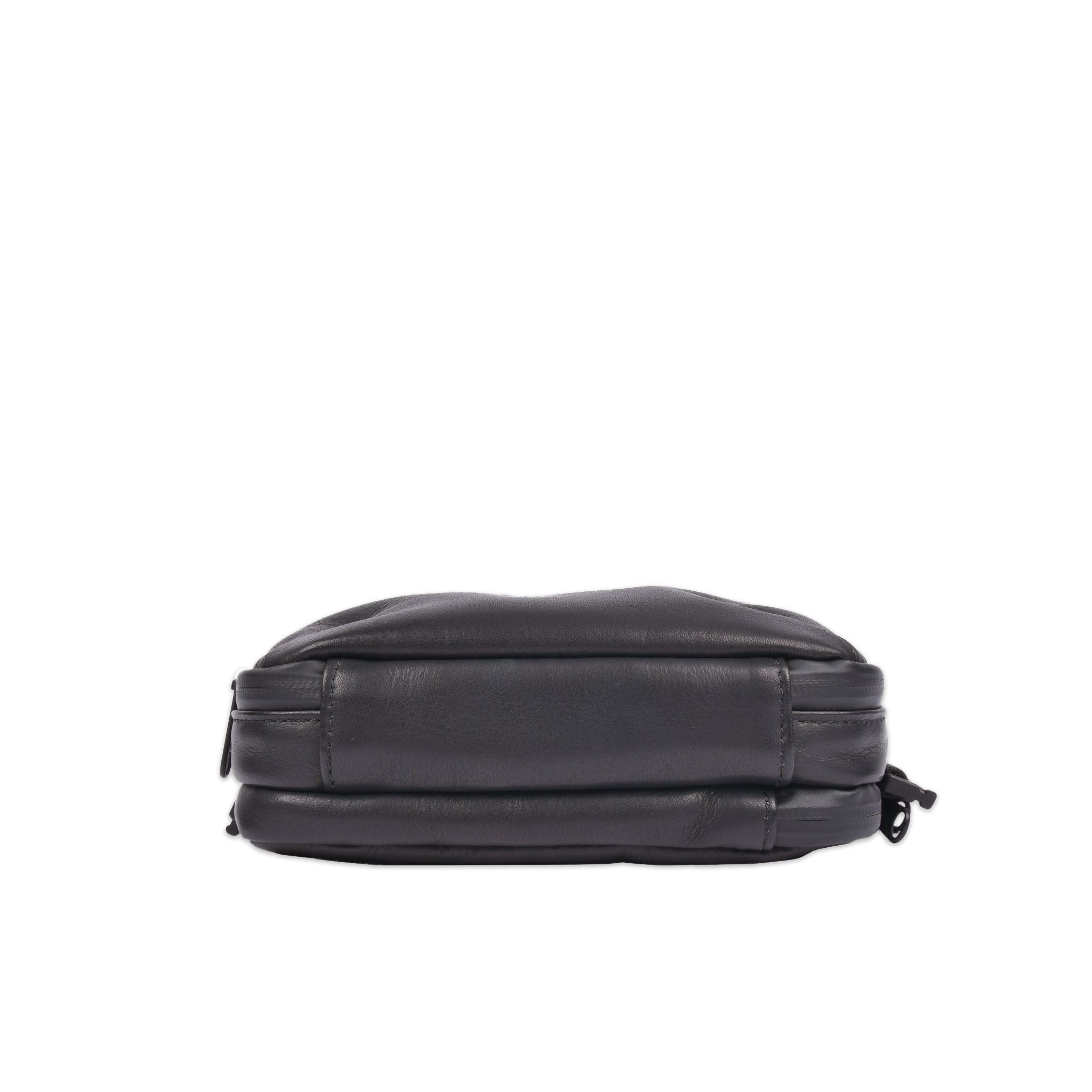 WATER PROOF LEATHER MINI BAG BLACK