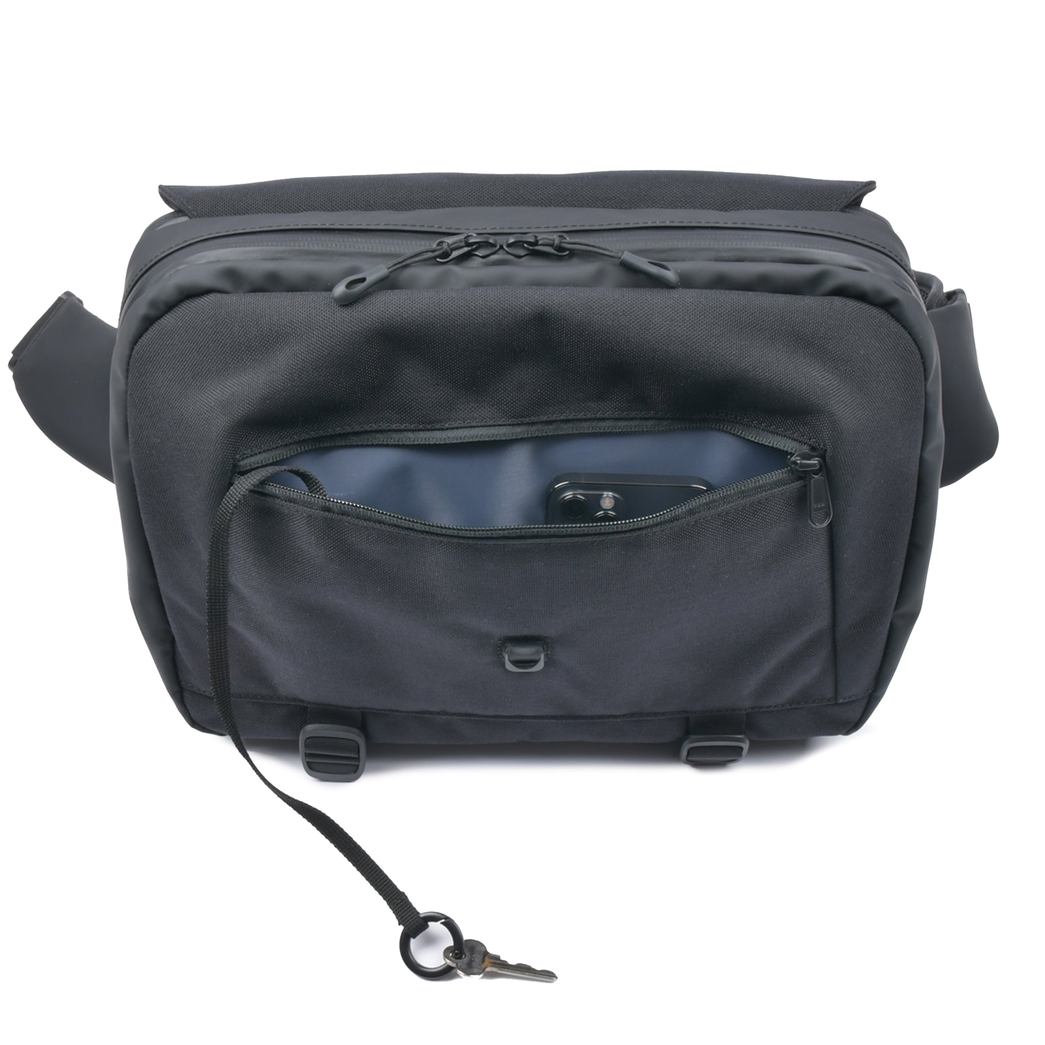 TOUGH BIG SLING BAG BLACK